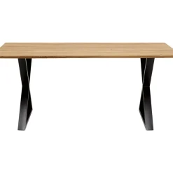 Tisch Symphony Eiche Cross Schwarz 200X100Cm