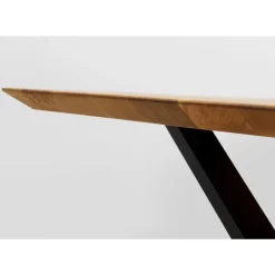 Tisch Symphony Eiche Cross Schwarz 200X100Cm