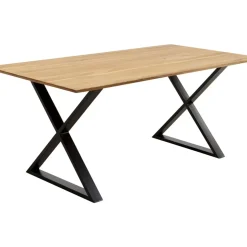 Tisch Symphony Eiche Cross Schwarz 200X100Cm