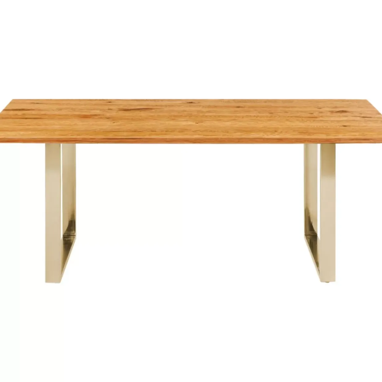 Tisch Symphony Eiche Messing 200X100