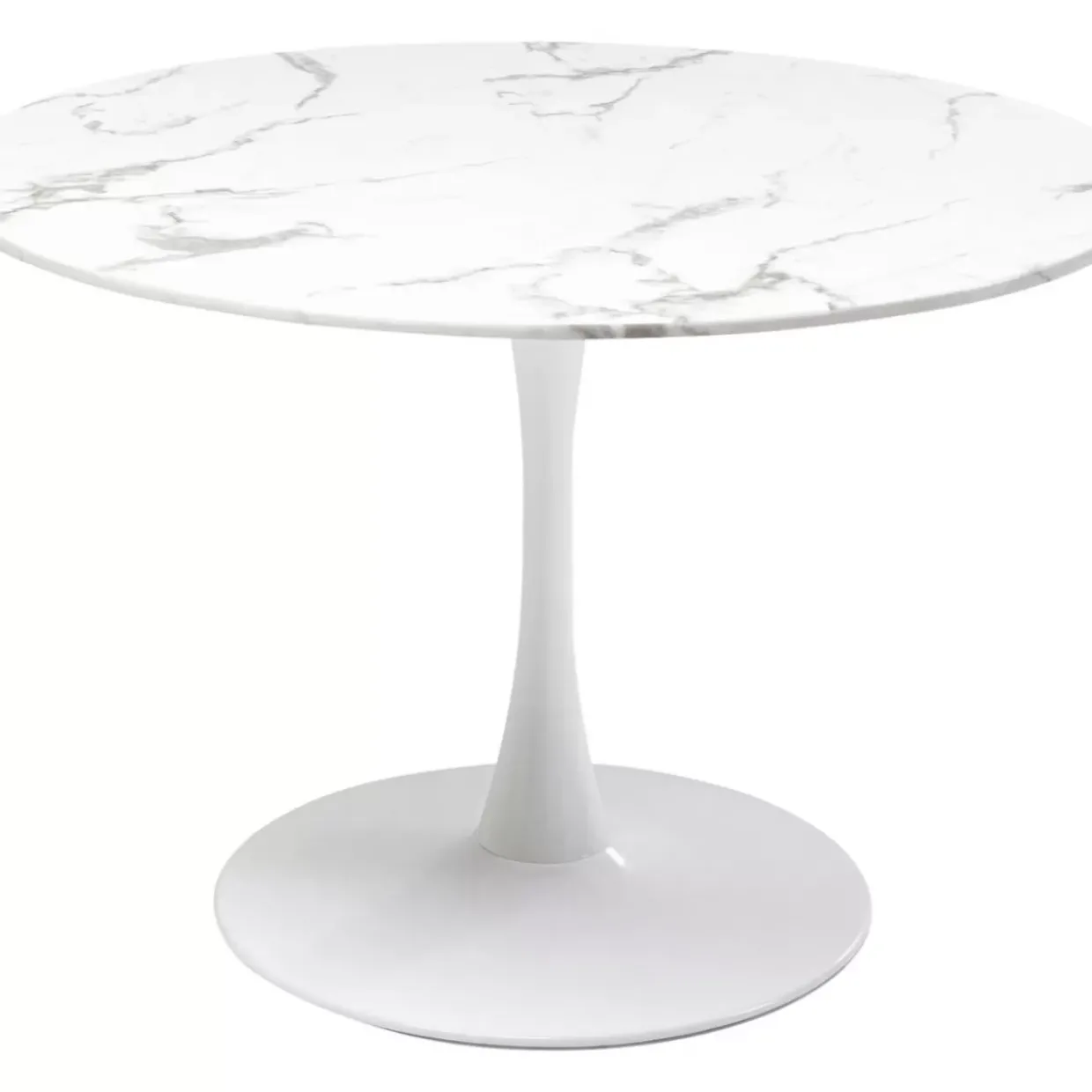 Tisch Veneto Marmor Weis O110Cm