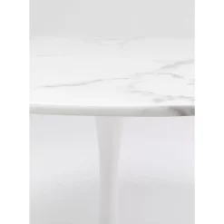 Tisch Veneto Marmor Weis O110Cm