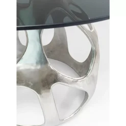 Tisch Volcano Silber O120Cm