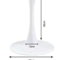 Tischgestell Schickeria Weis O110Cm