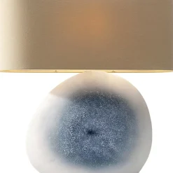 Tischleuchte Agate Blau