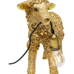 Tischleuchte Animal Flower Sheep Gold 36Cm