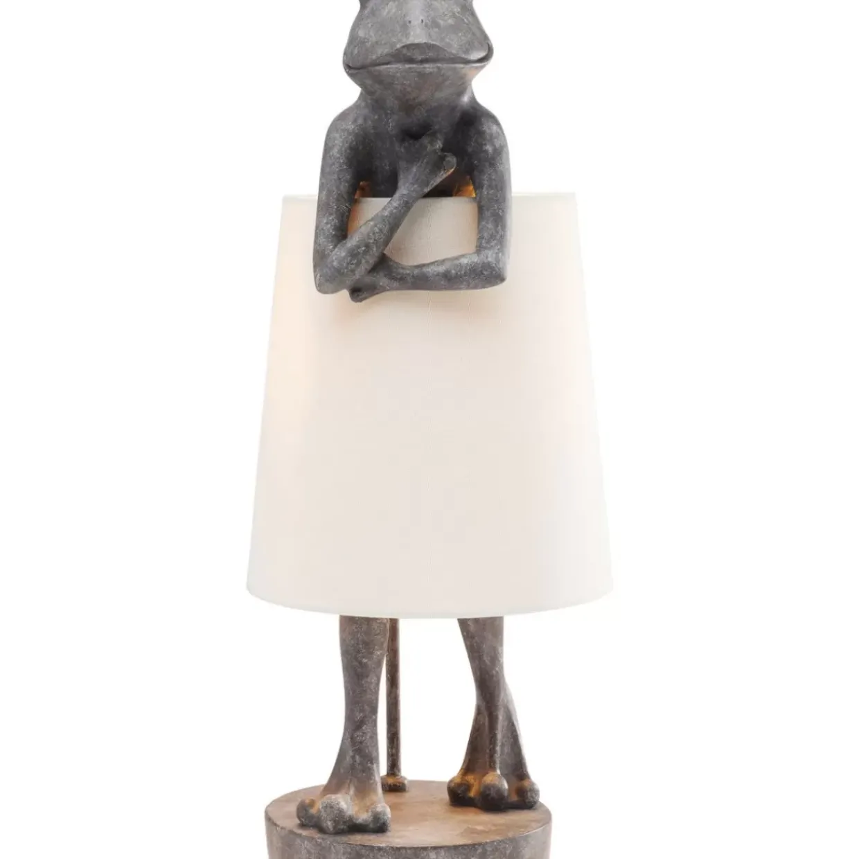 Tischleuchte Animal Frog Grau