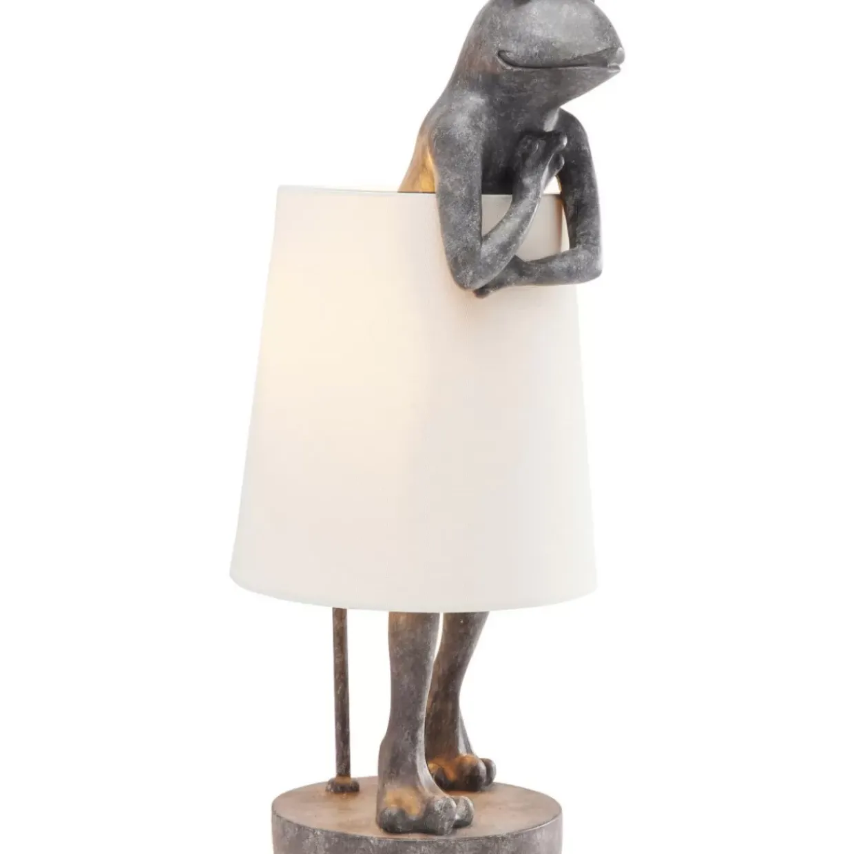 Tischleuchte Animal Frog Grau