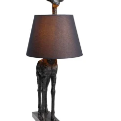 Tischleuchte Animal Giraffe Matt Schwarz