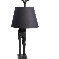 Tischleuchte Animal Giraffe Matt Schwarz