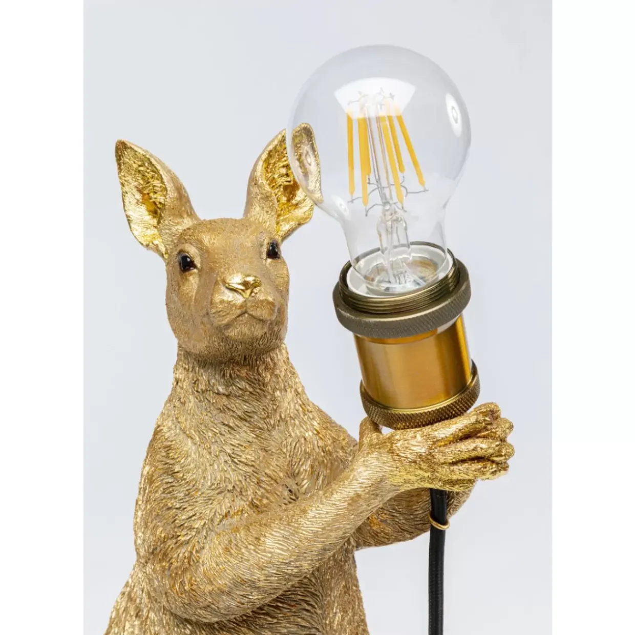 Tischleuchte Animal Kangaroo Gold 46Cm