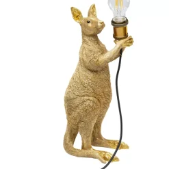 Tischleuchte Animal Kangaroo Gold 46Cm