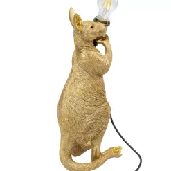 Tischleuchte Animal Kangaroo Gold 46Cm