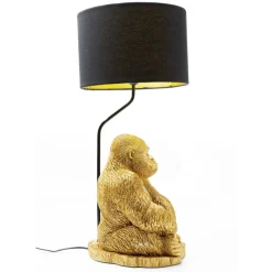 Tischleuchte Animal Monkey Gorilla Gold