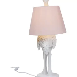 Tischleuchte Animal Ostrich Weis 66Cm