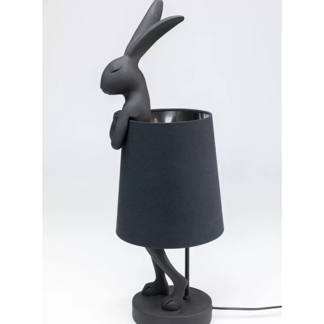 Tischleuchte Animal Rabbit Matt Schwarz 68Cm