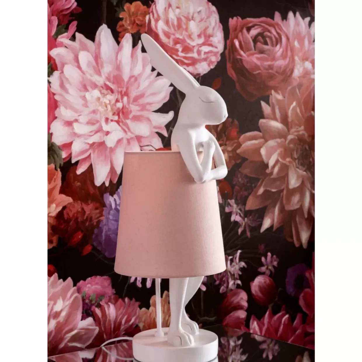 Tischleuchte Animal Rabbit Weis 68Cm