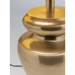 Tischleuchte Barock Gold Beige 49Cm