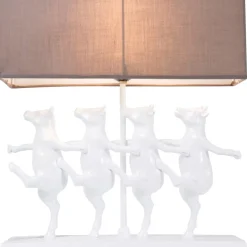 Tischleuchte Dancing Cows