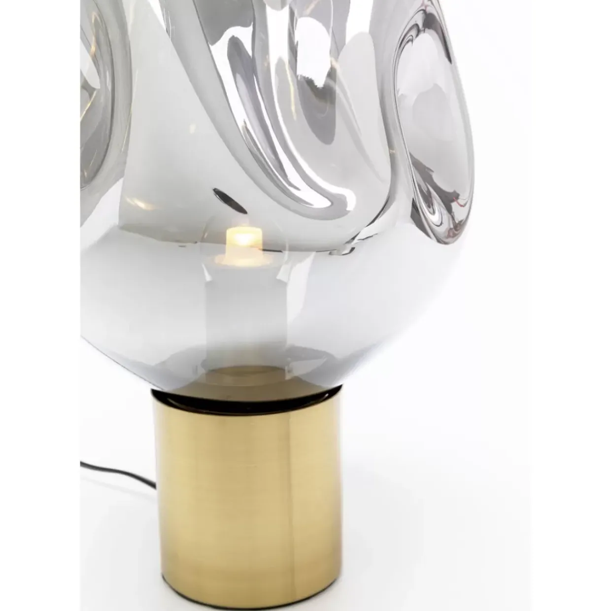 Tischleuchte Dough Silber