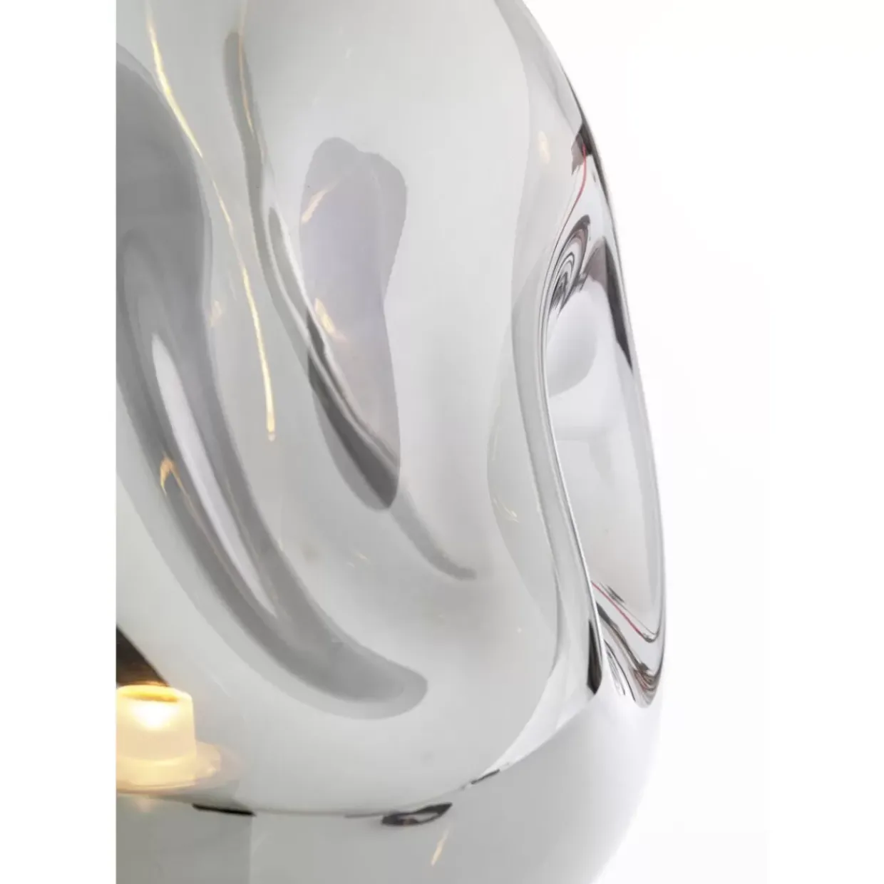 Tischleuchte Dough Silber