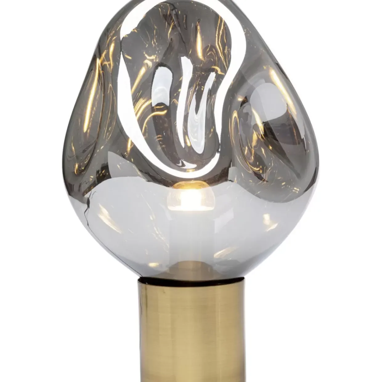 Tischleuchte Dough Silber