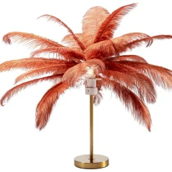 Tischleuchte Feather Palm Rusty Red 60Cm