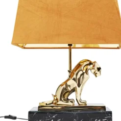 Tischleuchte Geometric Leopard Braun 36Cm