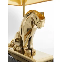 Tischleuchte Geometric Leopard Braun 36Cm