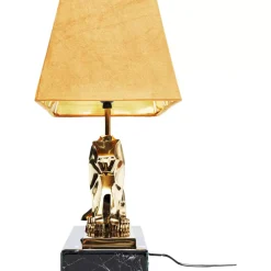 Tischleuchte Geometric Leopard Braun 36Cm