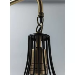 Tischleuchte Golden Cage Drop