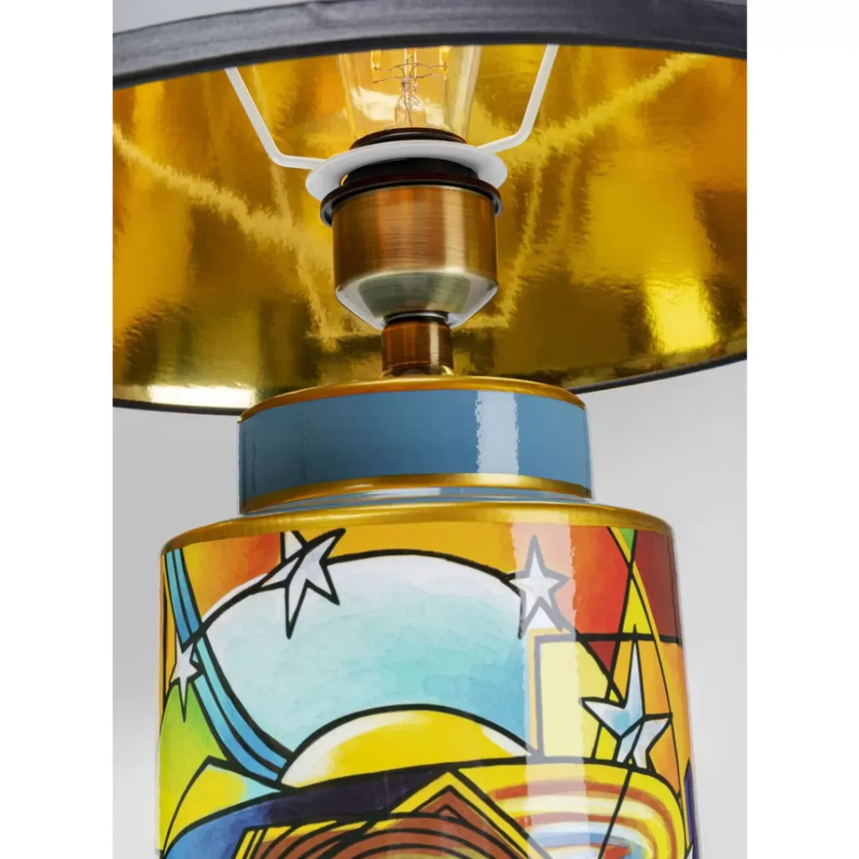 Tischleuchte Graffiti Art