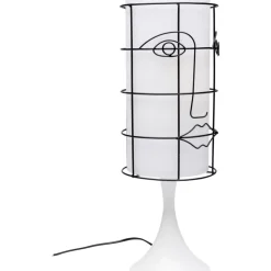 Tischleuchte Grid Face Weis 60Cm