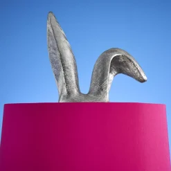 Tischleuchte Hiding Bunny Magenta