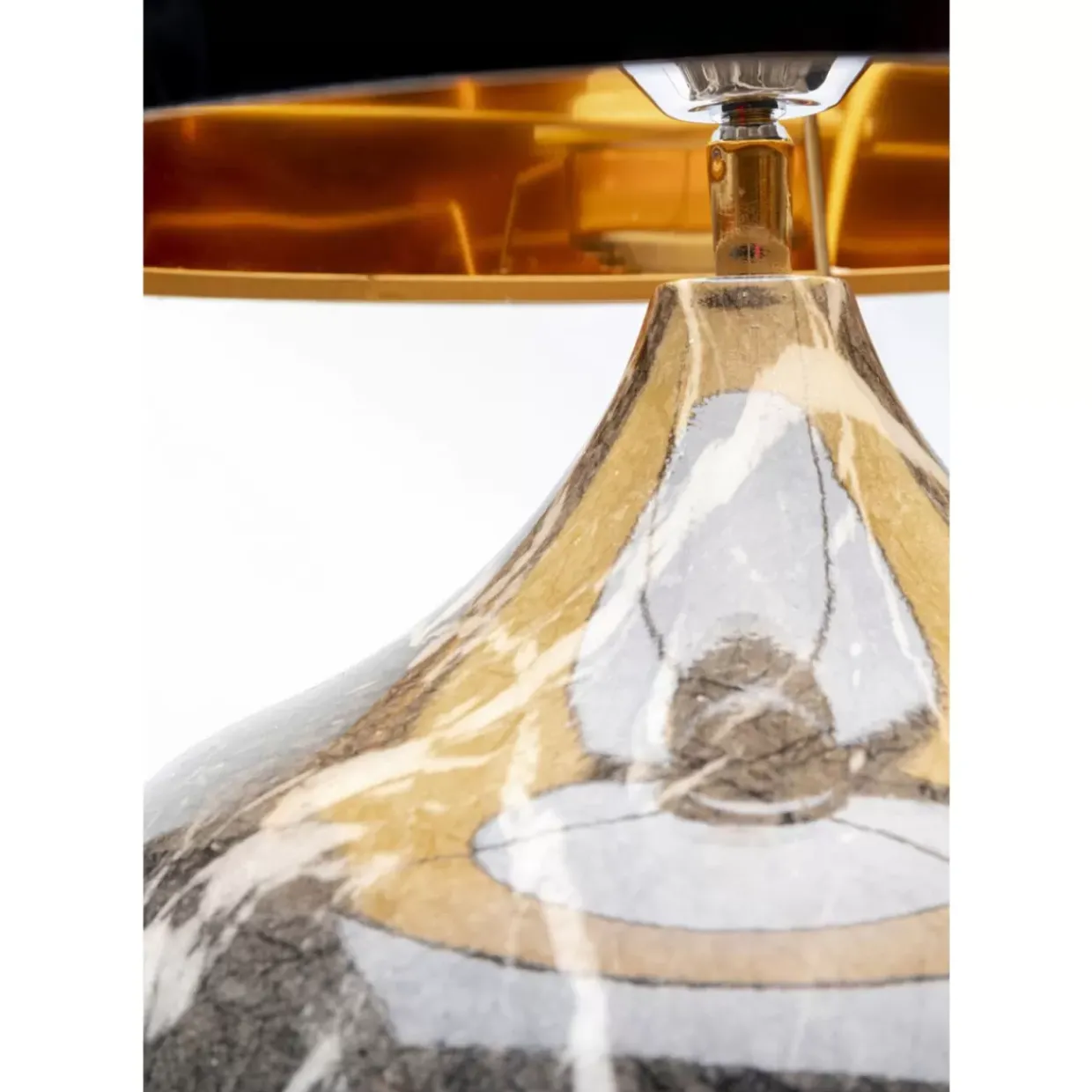 Tischleuchte Mamo Deluxe Grau 38Cm