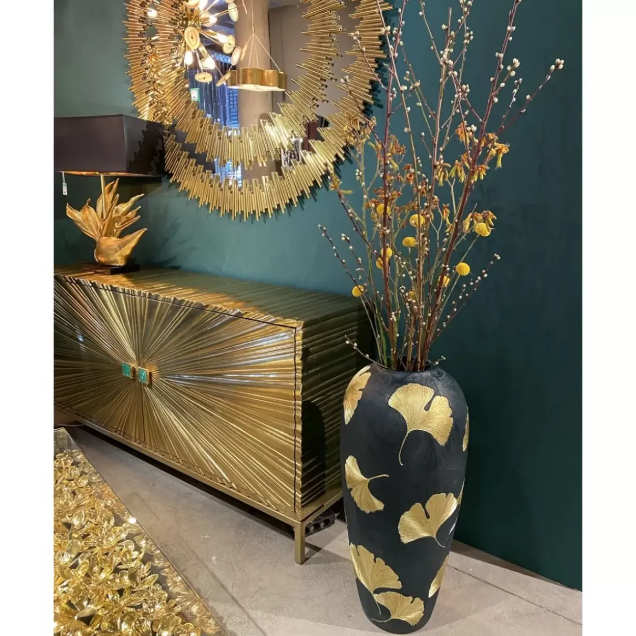 Tischleuchte Tropical Flower