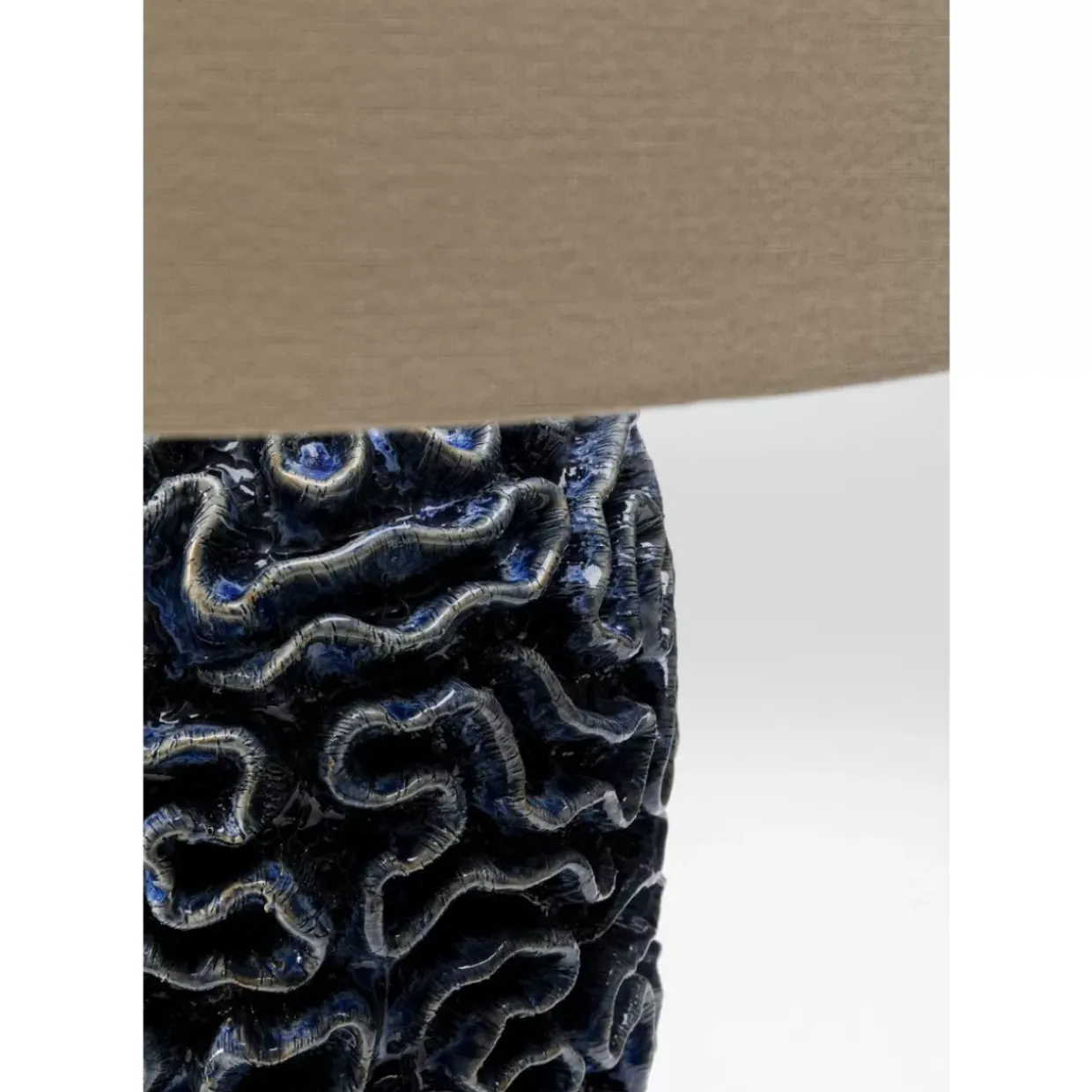 Tischleuchte Waterflow Blau