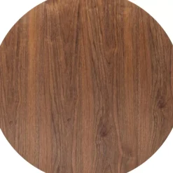 Tischplatte Invitation Round Walnut O90Cm