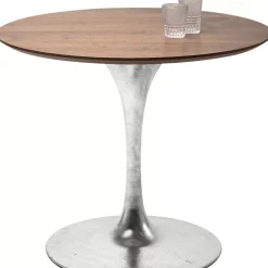 Tischplatte Invitation Round Walnut O90Cm