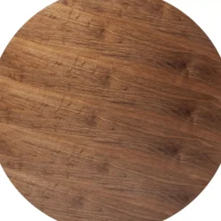 Tischplatte Invitation Round Walnut O120Cm