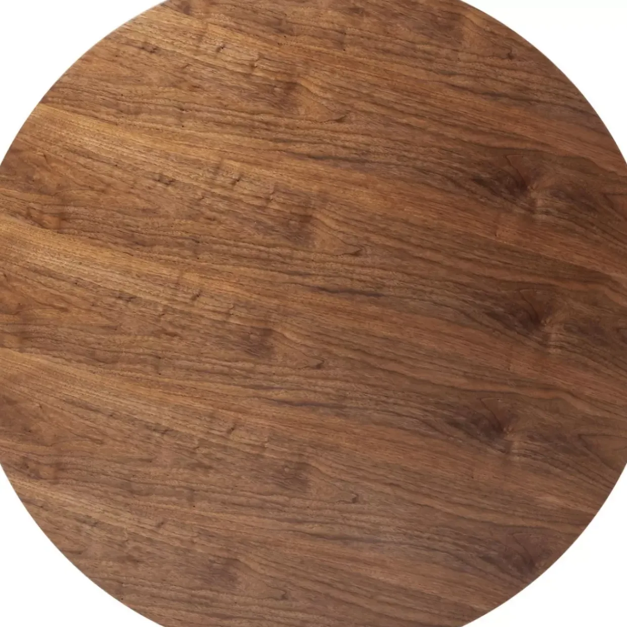 Tischplatte Invitation Round Walnut O120Cm