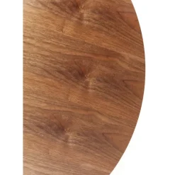 Tischplatte Invitation Round Walnut O120Cm