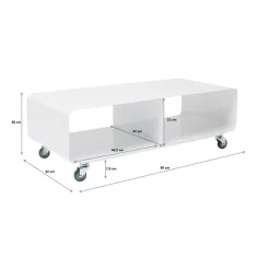 Tv Board Lounge M Mobil Weiss