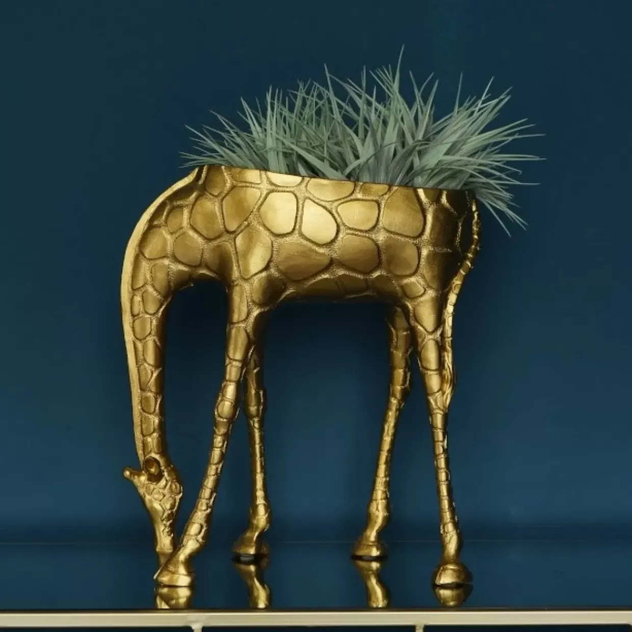 Ubertopf Giraffe Greta,Gold