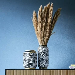 Vase Afrique Schwarz/Weiss