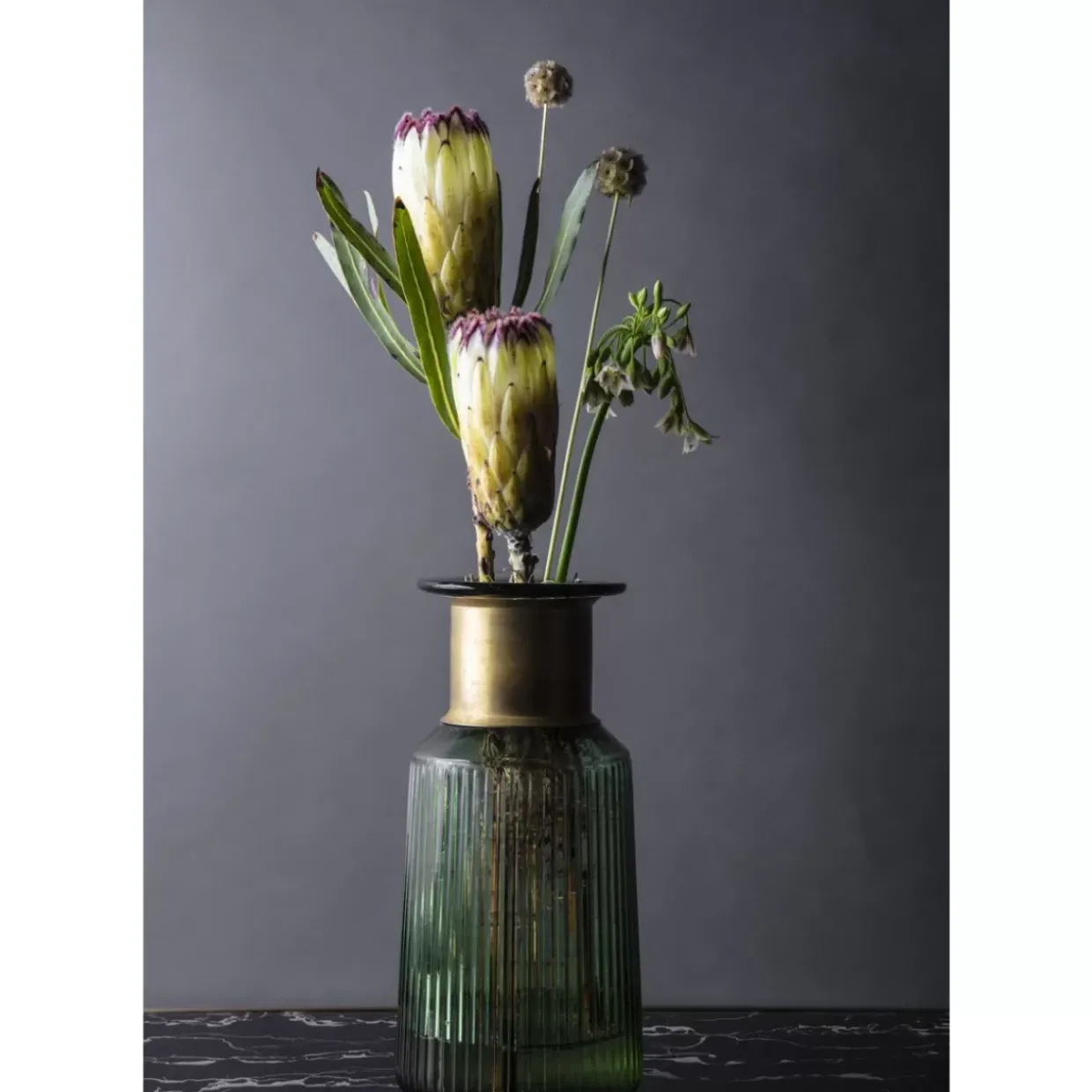 Vase Barfly Green 30Cm