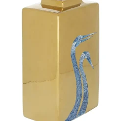 Vase Dancing Cranes 29Cm