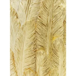 Vase Feathers Gold 80