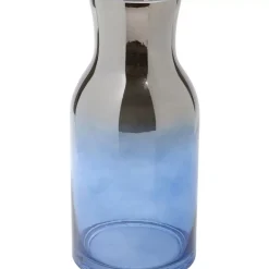 Vase Glow Blau 30Cm