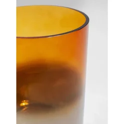 Vase Glow Orange 20Cm